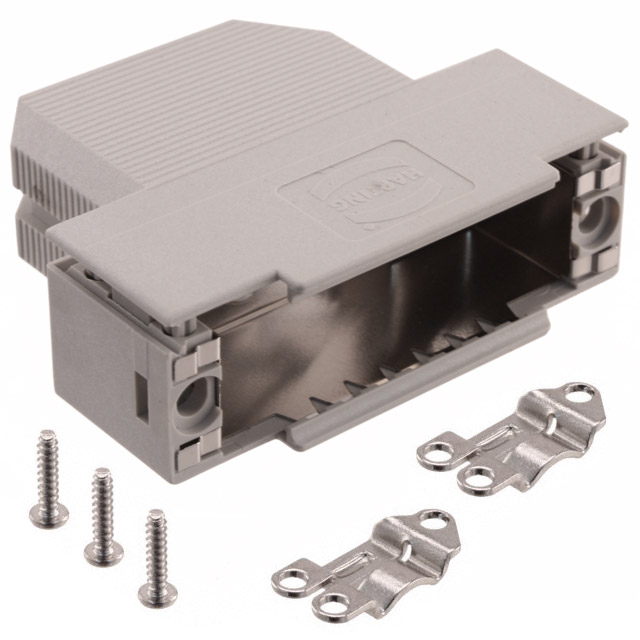 CONN BACKSHELL 25POS 45DEG SHLD