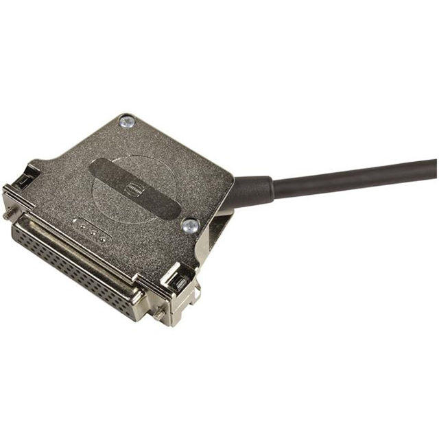 D-SUB 50PIN METAL HOOD, SIDE ENT