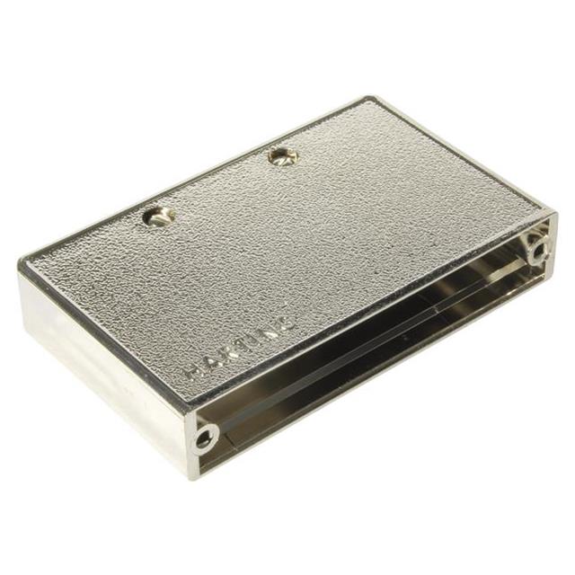 CONN BACKSHELL 50POS 180DEG SHLD