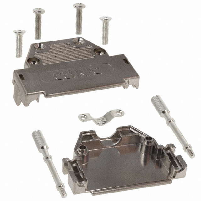 CONN BACKSHELL 25POS 180DEG SHLD