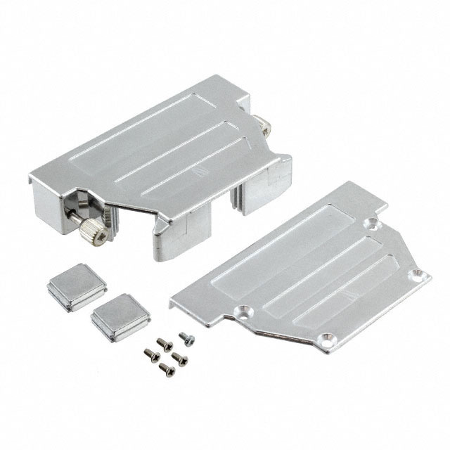 CONN BACKSHELL 37P 45/180DEG SHD