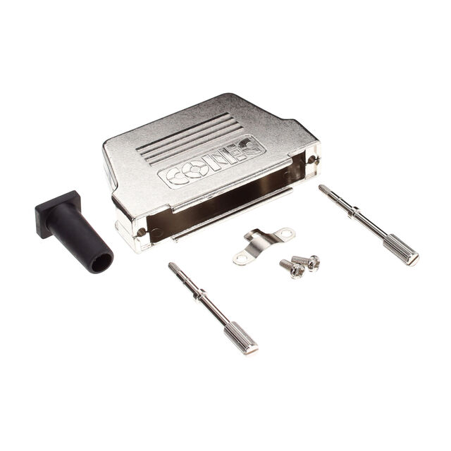 CONN BACKSHELL 37POS 180DEG SHLD