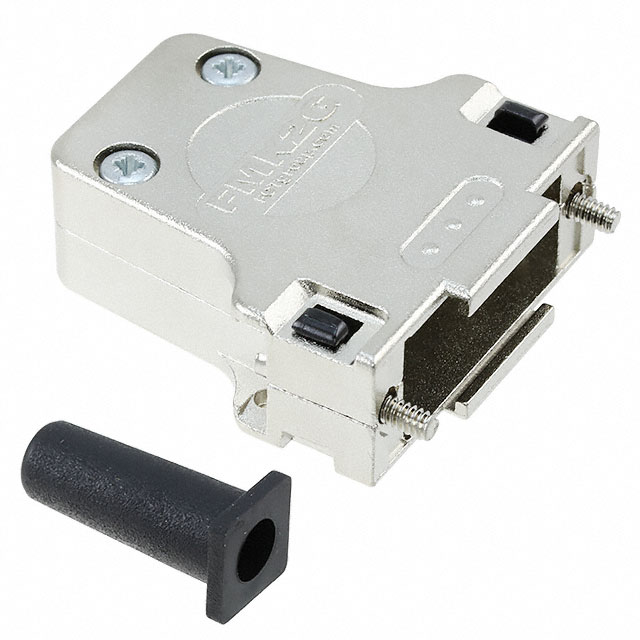 CONN BACKSHELL 15POS 180DEG SHLD