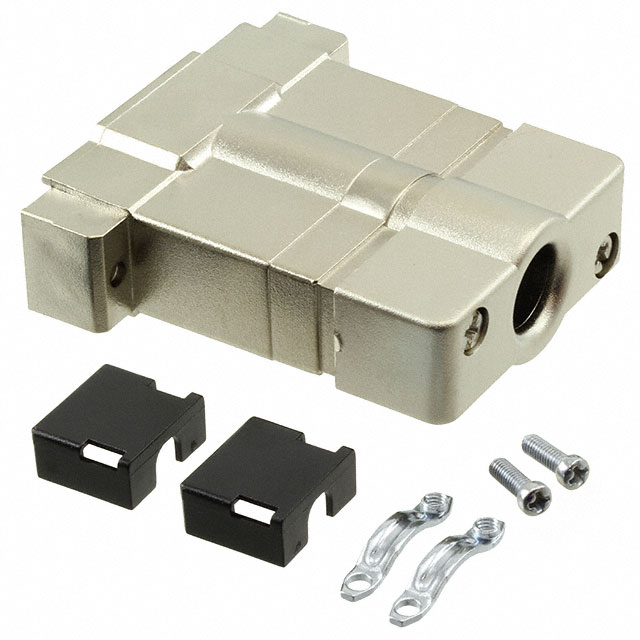 CONN BACKSHELL 25POS 180DEG SHLD