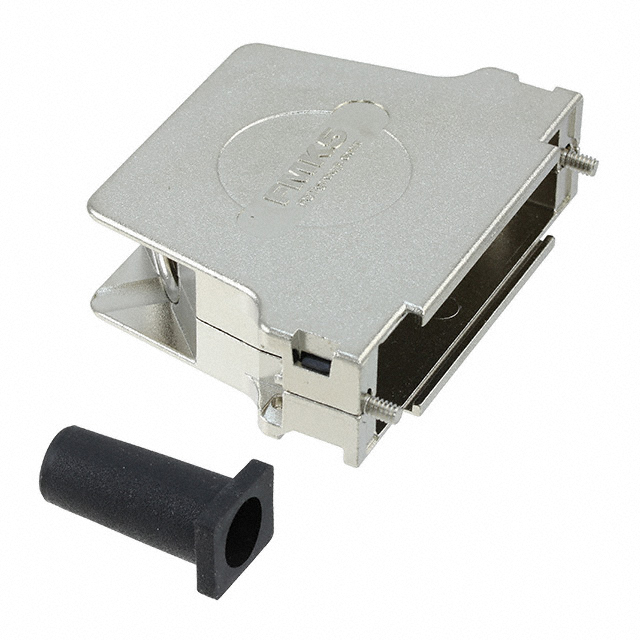 CONN BACKSHELL 50POS 45DEG SHLD