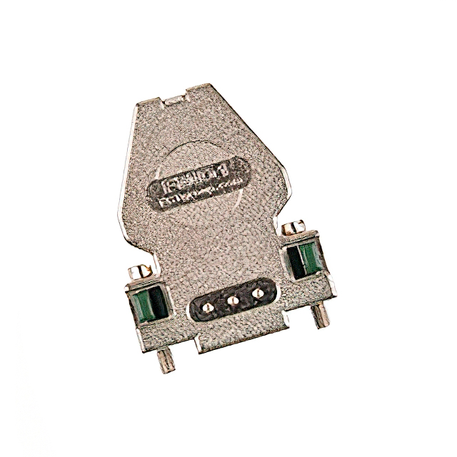 CONN BACKSHELL 9P 65DEG SHLD SLV