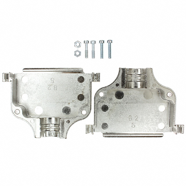 CONN BACKSHELL 50POS 180DEG SHLD
