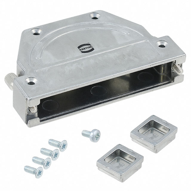CONN BACKSHELL 37P 40DEG/180DEG
