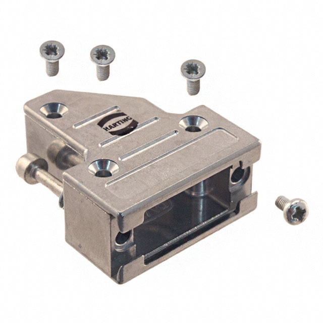 CONN BACKSHELL 9POS 40DEG