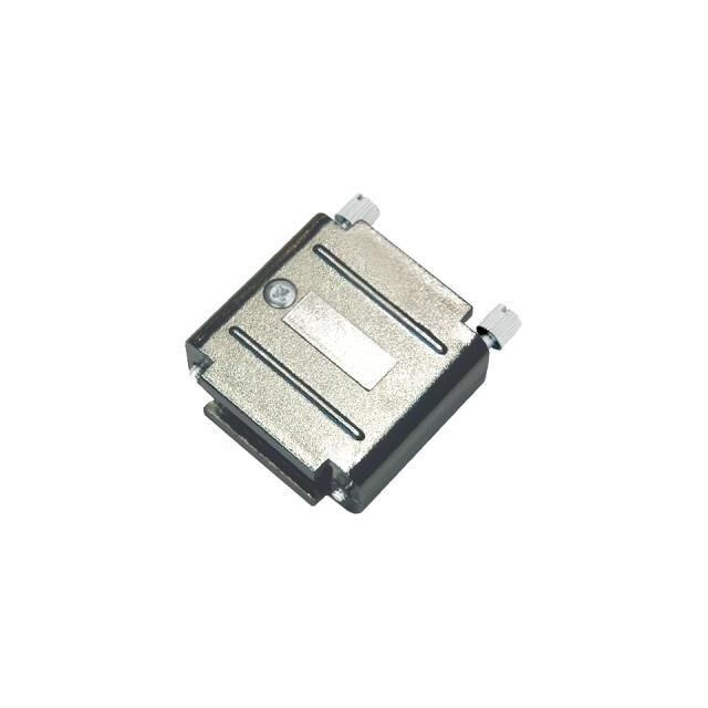 D-SUB BACKSHELL, 15-WAY, SHIELDE