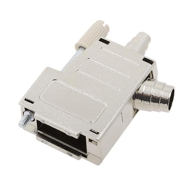 D-SUB BACKSHELL, 9-WAY, SHIELDED