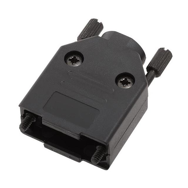 D-SUB BACKSHELL, 9-WAY, UNSHIELD