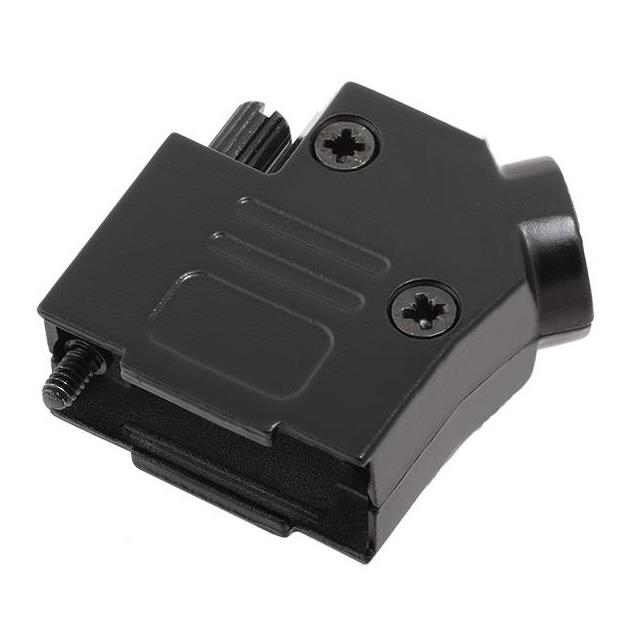 D-SUB BACKSHELL, 9-WAY, FULL MET
