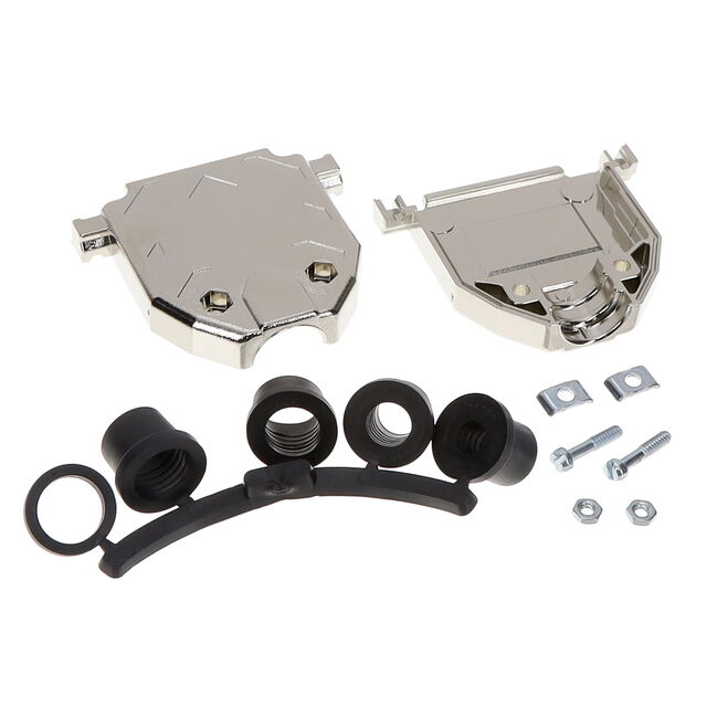 25P METPLAS D-SUB HOOD NI 180 NT