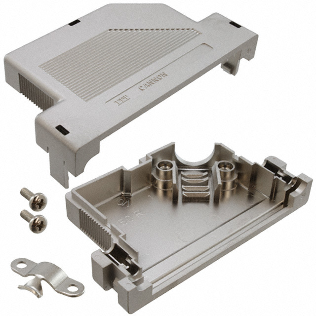 CONN BACKSHELL 50POS 50DEG SHLD