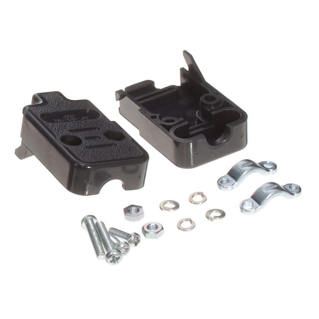 D-SUB, JUNCTION SHELL, PLASTIC,
