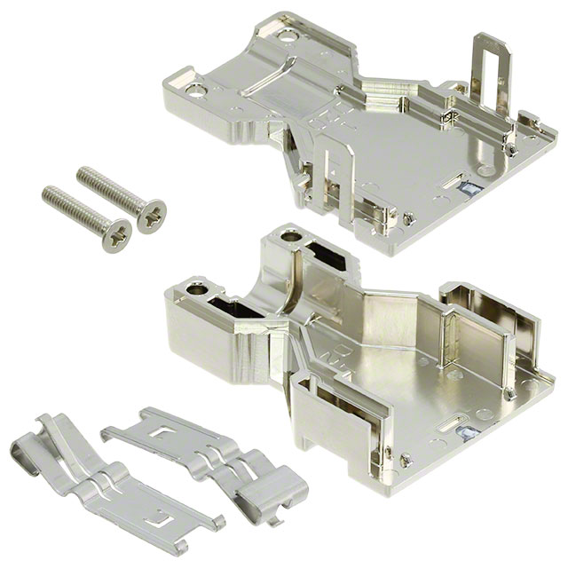 CONN BACKSHELL 20POS 180DEG SHLD