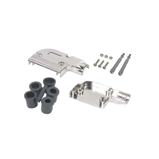 RIGHT ANGLE ASSEMBLED D-SUB HOOD