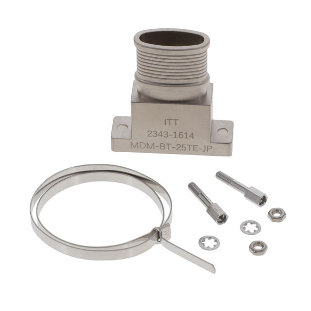 MICRO-D BACKSHELL 25 POS TOP ENT