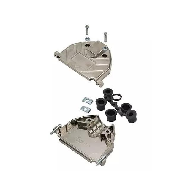 15 WAY D-SUB HOOD METPLAS TOP EN