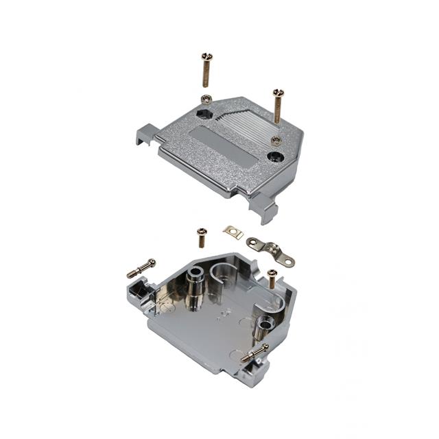 25 WAY D-SUB HOOD METPLAS TOP EN