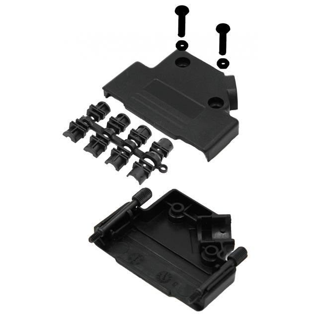 37 WAY D-SUB HOOD PLASTIC SIDE E