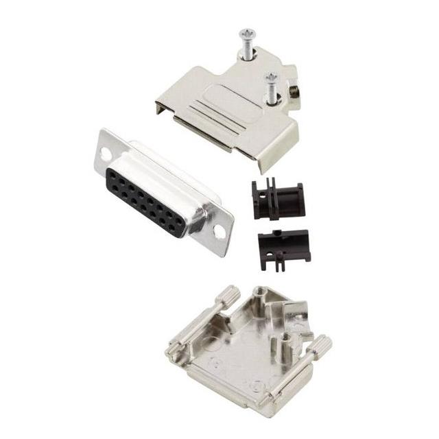 15 WAY D-SUB HOOD DIE CAST SIDE