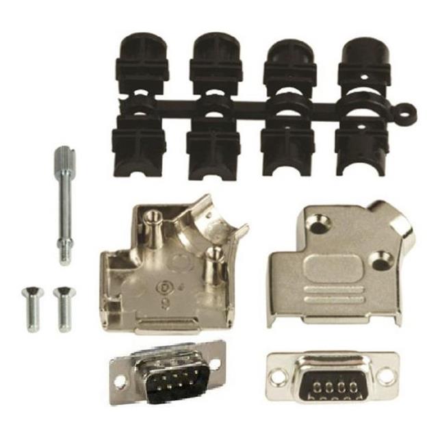 9 WAY D-SUB HOOD DIE CAST SIDE E