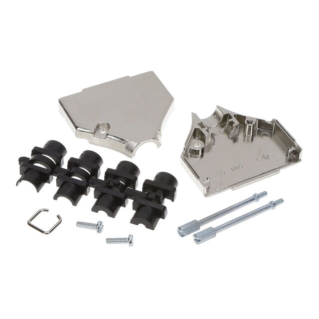 25P DIECAST D-SUB-HOOD NI 180 M2