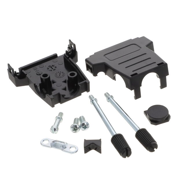 15 WAY D-SUB HOOD PLASTIC TOP AN