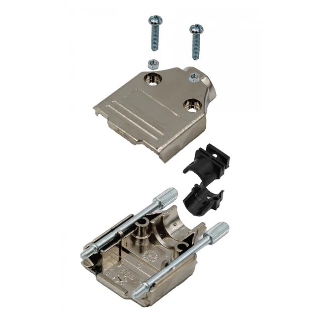 37 WAY D-SUB HOOD METPLAS TOP EN