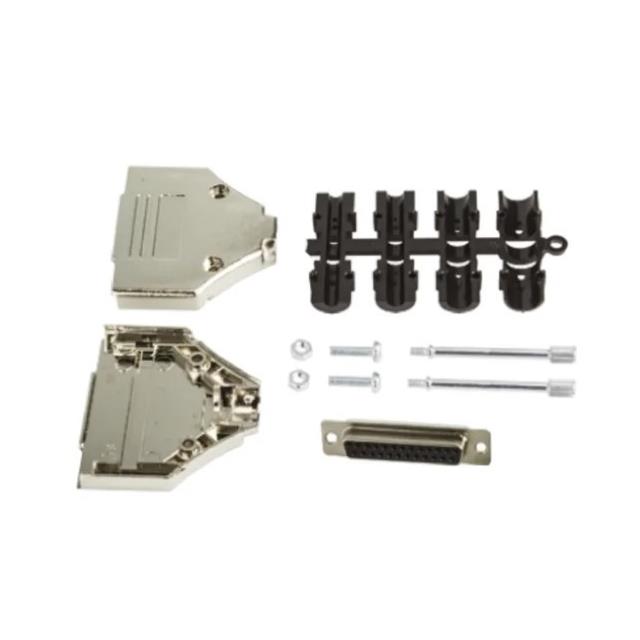 25 WAY D-SUB HOOD METPLAS TOP EN