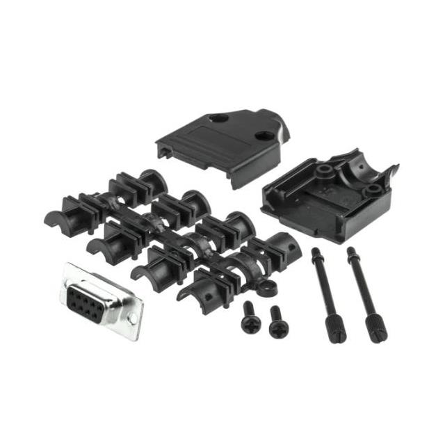 9 WAY D-SUB HOOD PLASTIC TOP ENT