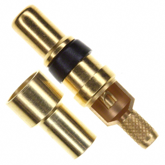 CONN D-SUB PIN COAX CRIMP GOLD