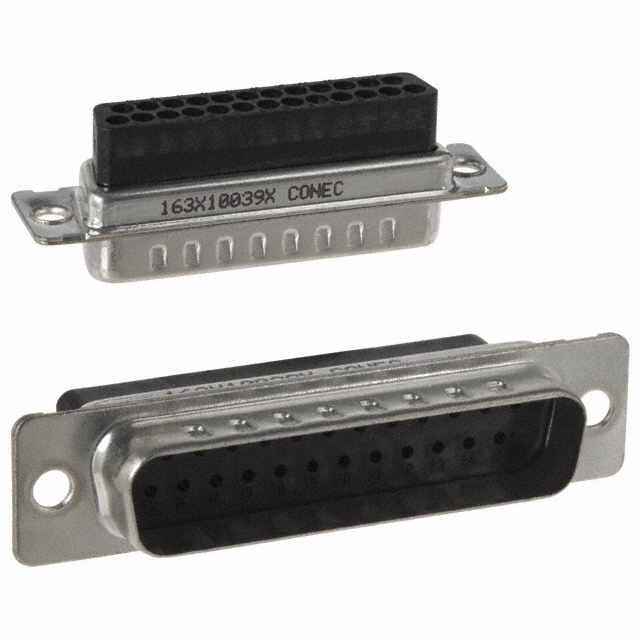 CONN D-SUB HOUSING PLUG 25POS