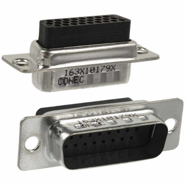 CONN D-SUB HD HOUSING PLUG 26POS