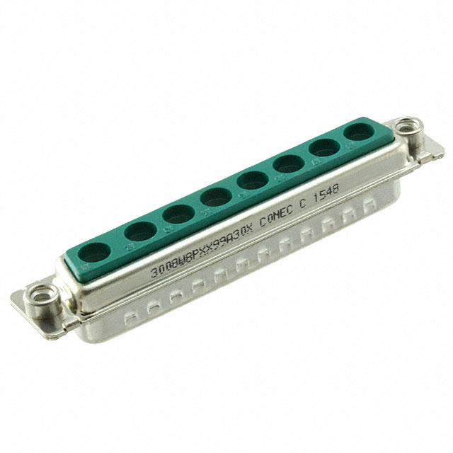 CONN D-SUB HOUSING PLUG 8POS