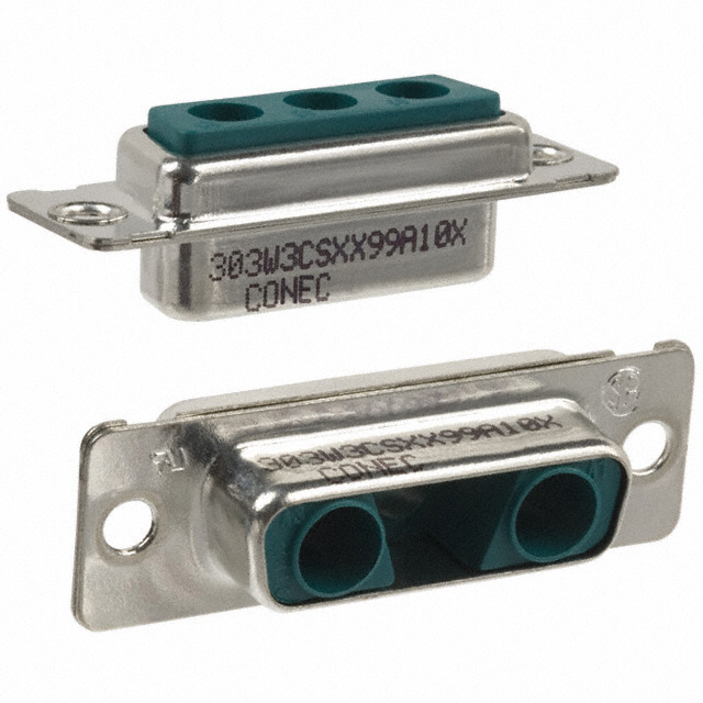 CONN D-SUB HOUSING RCPT 3POS