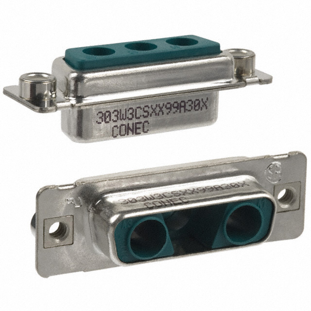 CONN D-SUB HOUSING RCPT 3POS