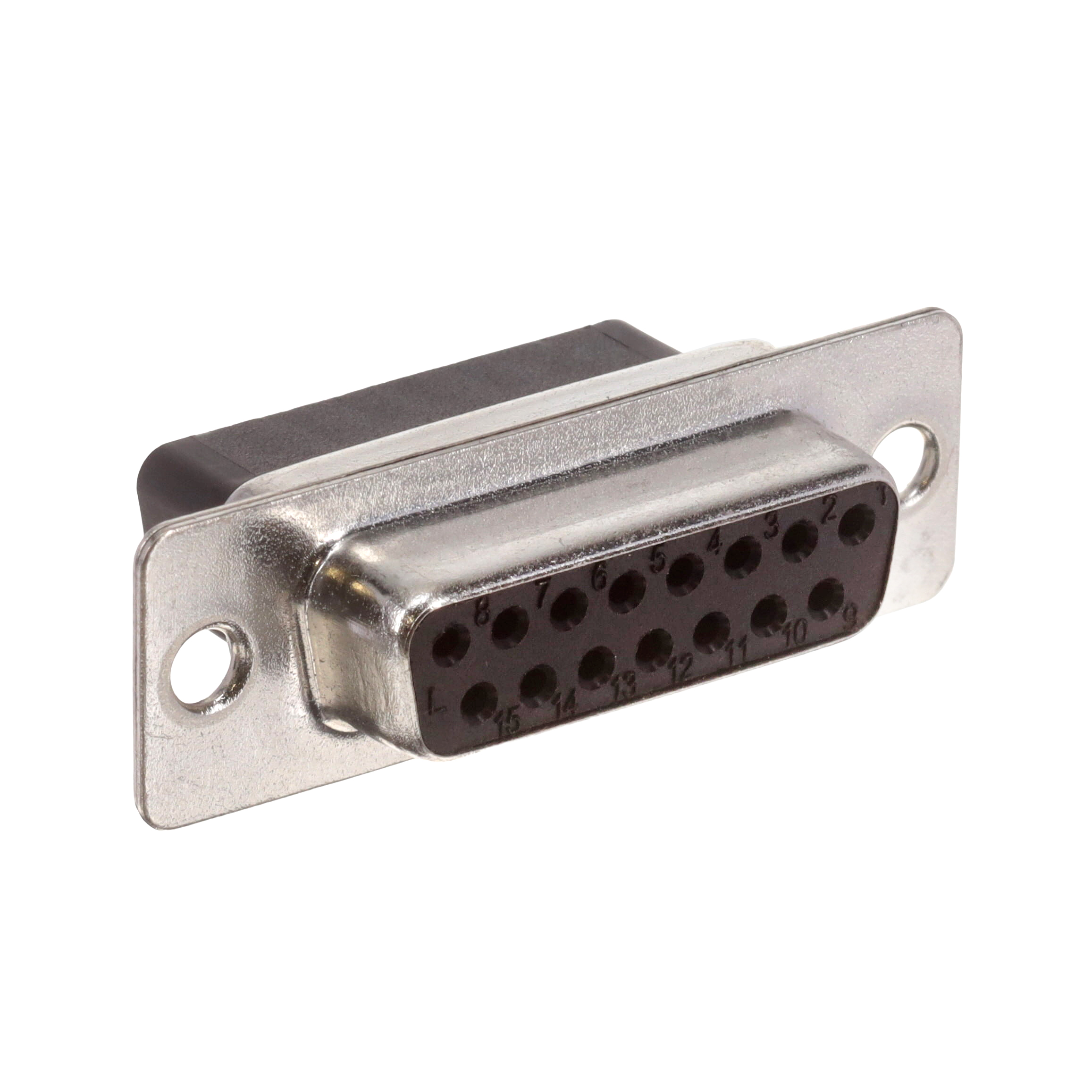 15P HD D-SUB FEMALE CRIMP TIN