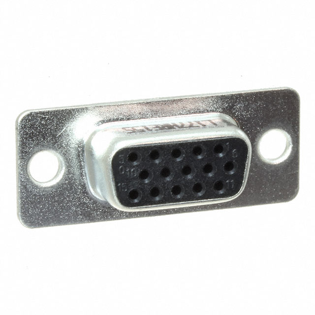 CONN D-SUB HD HOUSING RCPT 15POS