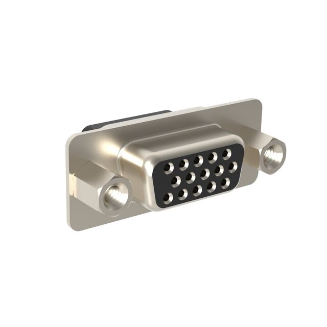 CONN D-SUB HD HOUSING RCPT 15POS