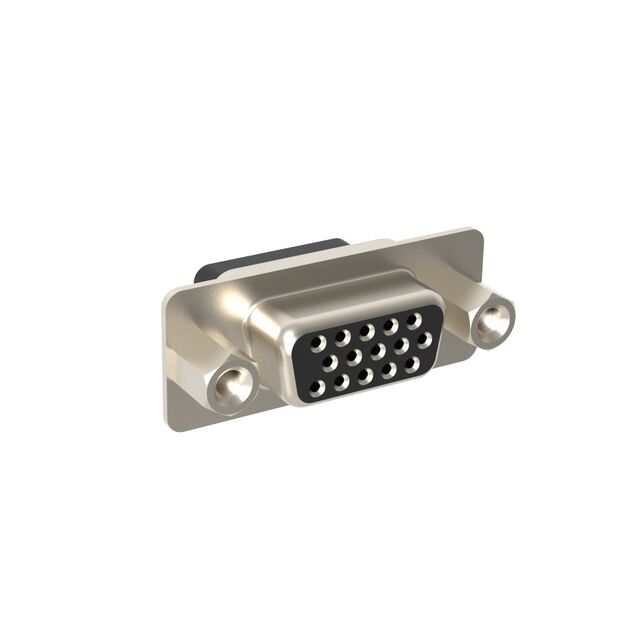 CONN D-SUB HD HOUSING RCPT 15POS