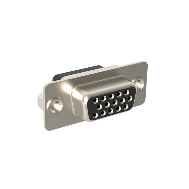 CONN D-SUB HD HOUSING RCPT 15POS
