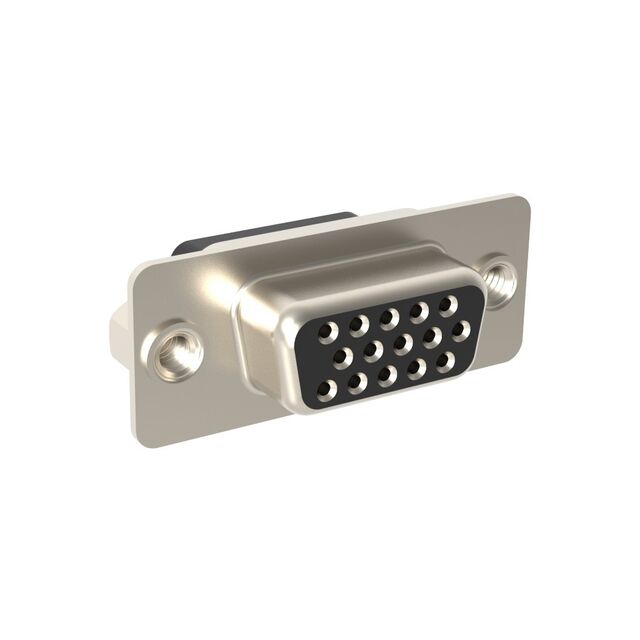 CONN D-SUB HD HOUSING RCPT 15POS