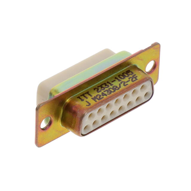 CONN D-SUB HOUSING RCPT 15POS