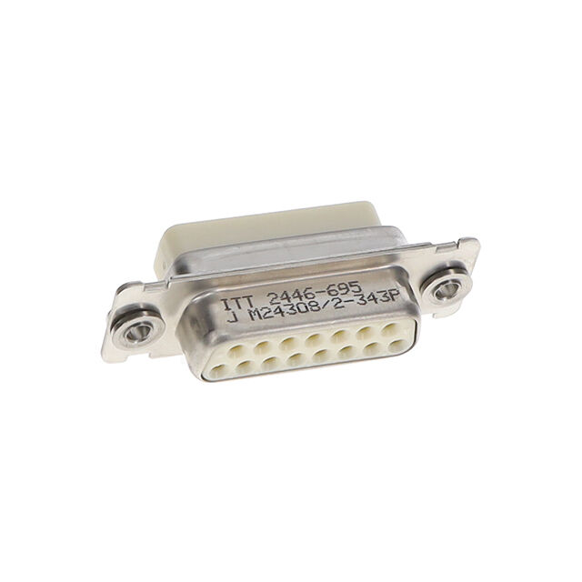 CONN D-SUB HD HOUSING RCPT 15POS