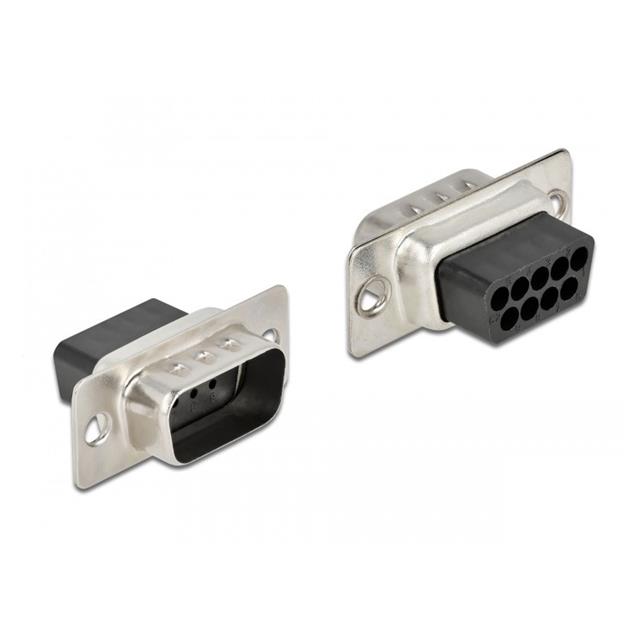 CONN D-SUB HOUSING PLUG 9POS