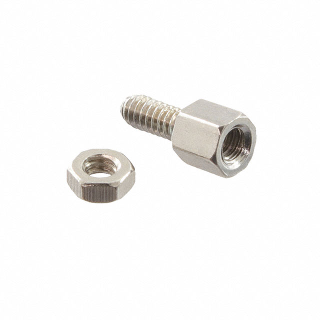 JACKSCREW HEX 4-40 WITH NUT 7MM