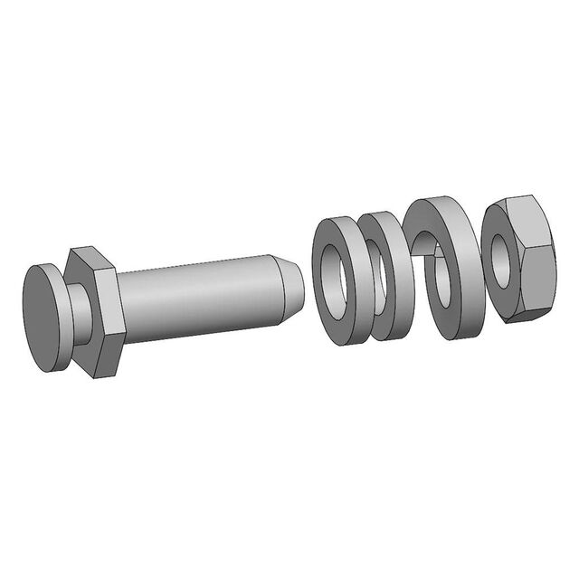 D-SUB SLIDE LOCK POSTS